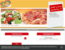 Tablet Screenshot of kurierpizza.com